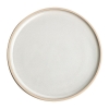 Olympia Canvas Flat Round Plate Murano White 180mm (Pack Of 6)